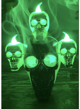 Halloween Skull With Light