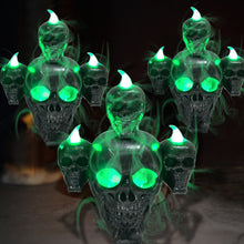 Halloween Skull With Light