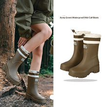 Womens Tall Rain Boots Waterproof And Non-Slip