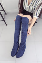 New Fallwinter Korean-style Over-the-knee Boots With Chunky Heels