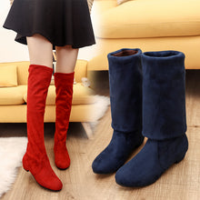 New Fallwinter Korean-style Over-the-knee Boots With Chunky Heels