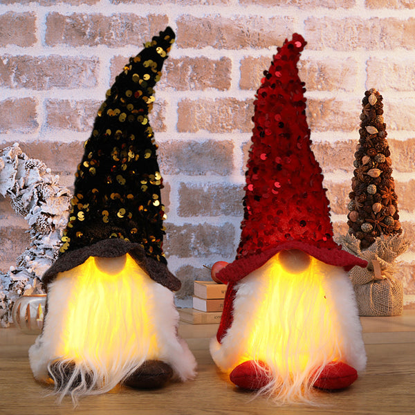 Rudolf Doll With Light