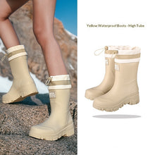 Womens Tall Rain Boots Waterproof And Non-Slip