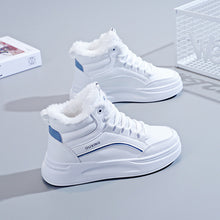 Fleece-lined High-top Insulated Casual Cotton Shoes