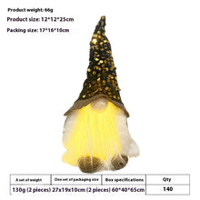 Rudolf Doll With Light